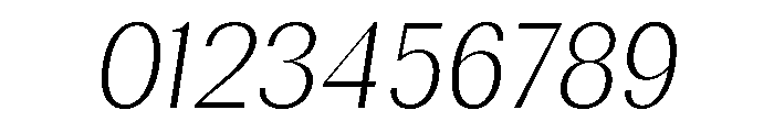 Rundale-ExtLtSemiCondIta Font OTHER CHARS