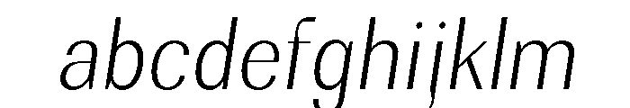 Rundale-ExtLtSemiCondIta FONT