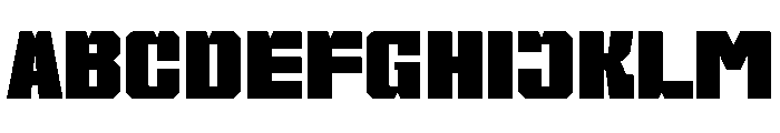 Runeki Bikers Font UPPERCASE