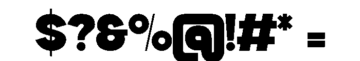 Runner Regular Font OTHER CHARS