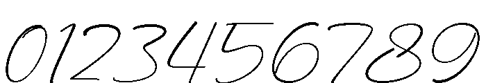 Running Saffron Regular Font OTHER CHARS