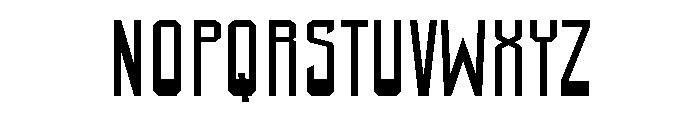 Running Smoothly Font UPPERCASE