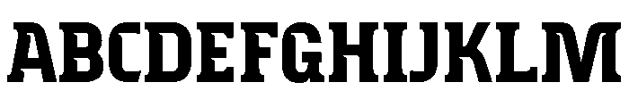 Runzoe Regular Font UPPERCASE