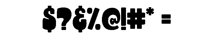 Rush Berries Font OTHER CHARS