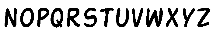 Rush Ranger Font LOWERCASE
