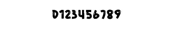 Rush Water Font OTHER CHARS
