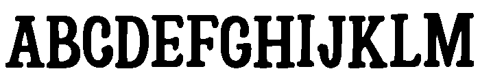 RushStroke Font UPPERCASE