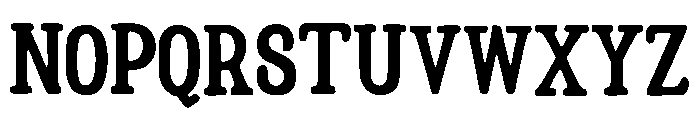 RushStroke Font UPPERCASE