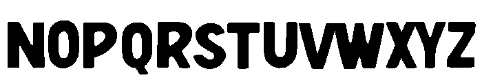 Rushnore Font LOWERCASE