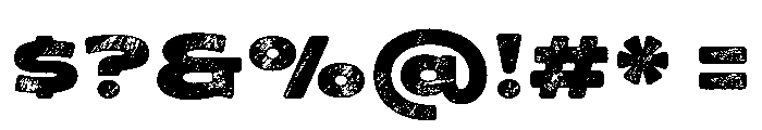 Rushpico Regular Font OTHER CHARS