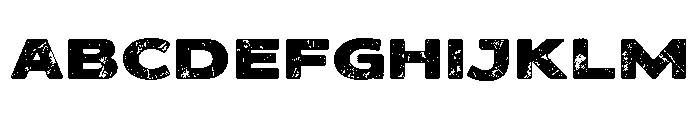 Rushpico Regular Font UPPERCASE