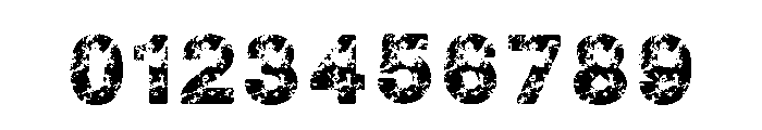 Rust Forge Regular Font OTHER CHARS