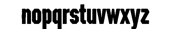 Rust Prairie Font LOWERCASE