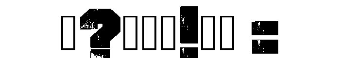 Rust Revival Regular Font OTHER CHARS