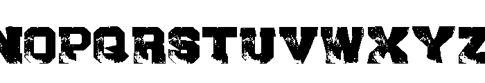 Rust Revival Regular Font UPPERCASE