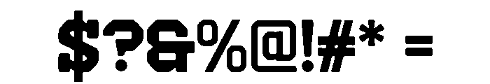 Rust Smoke Font OTHER CHARS