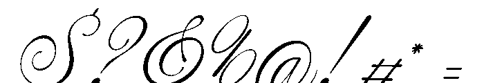 Rustaliya Italic Font OTHER CHARS