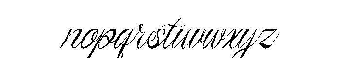 Rustaliya Italic Font LOWERCASE