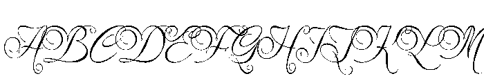 Rustaliya Font UPPERCASE