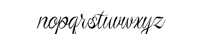 Rustaliya Font LOWERCASE