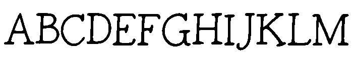 Rusted_Empire Font UPPERCASE