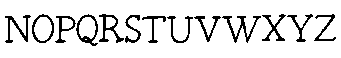Rusted_Empire Font UPPERCASE