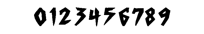 Rusted Rage Font OTHER CHARS