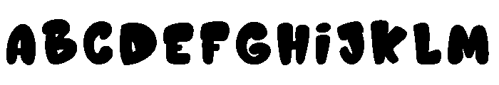 Rusted Vibe Font UPPERCASE