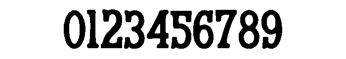 Rustero Regular Font OTHER CHARS