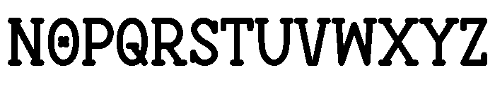 Rusthorn Regular Font UPPERCASE