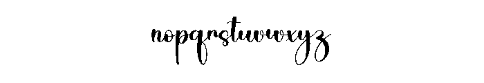 Rustic Background Font LOWERCASE