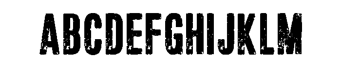 Rustic Baseball Regular Font UPPERCASE