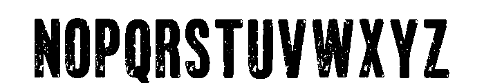 Rustic Baseball Regular Font LOWERCASE