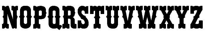 Rustic Cowboy Font UPPERCASE