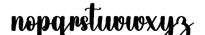 Rustic Dreams Font LOWERCASE