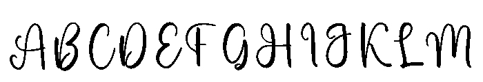 Rustic Grunge Font UPPERCASE