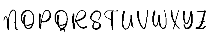 Rustic Grunge Font UPPERCASE