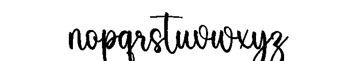 Rustic Grunge Font LOWERCASE