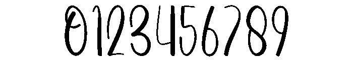 Rustic Holiday Font OTHER CHARS