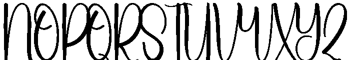 Rustic Holiday Font UPPERCASE