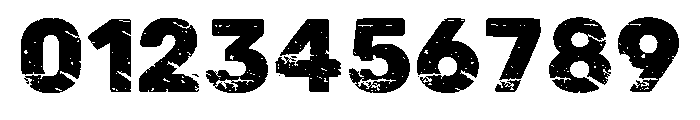 Rustic Legend Regular Font OTHER CHARS