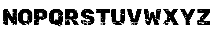 Rustic Legend Regular Font LOWERCASE