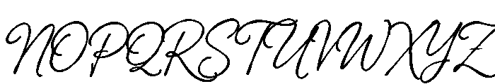 Rustic Melody Script Font UPPERCASE