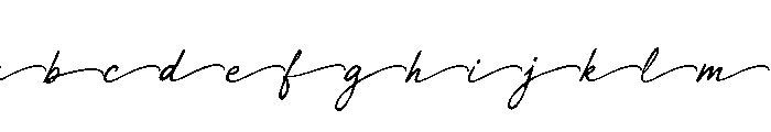 Rustic Melody Tail FONT