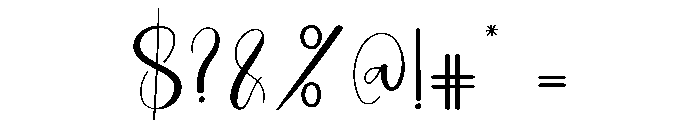 Rustic Notebook Font OTHER CHARS
