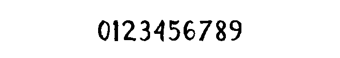 Rustic Organic Regular Font OTHER CHARS