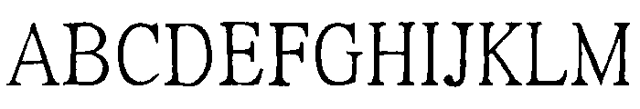 Rustic Portrait Regular Font UPPERCASE