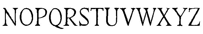 Rustic Portrait Regular Font UPPERCASE