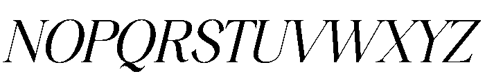 Rustic Royale Italic Font UPPERCASE
