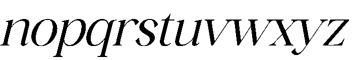 Rustic Royale Italic Font LOWERCASE